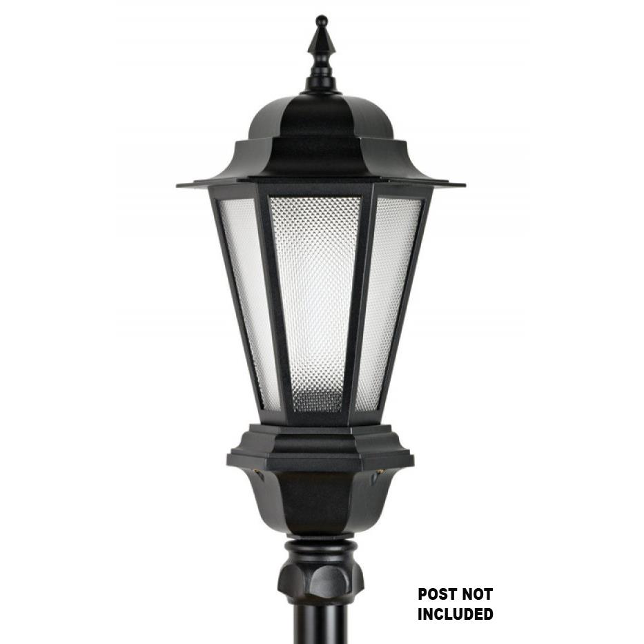 Wave Lighting C32TL-150H-WH Commercial River Walk Series Post Light in White